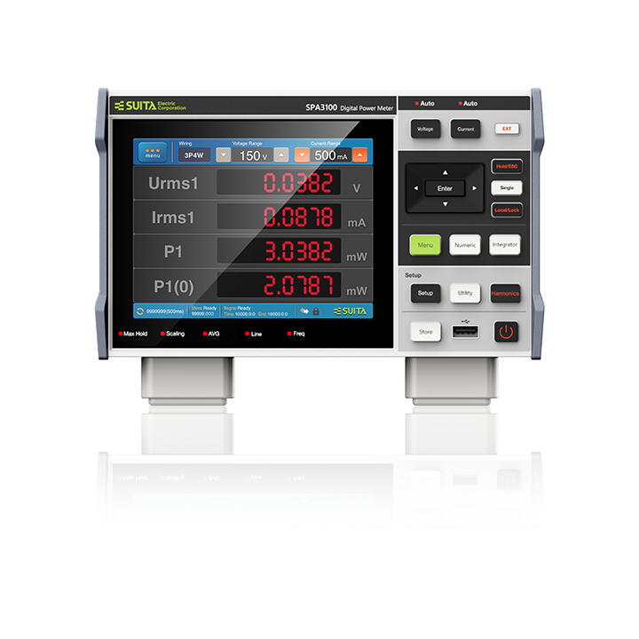 SPA3100 Digital Power Meter – 3-channel Digital Power Meter with LCD Touchscreen